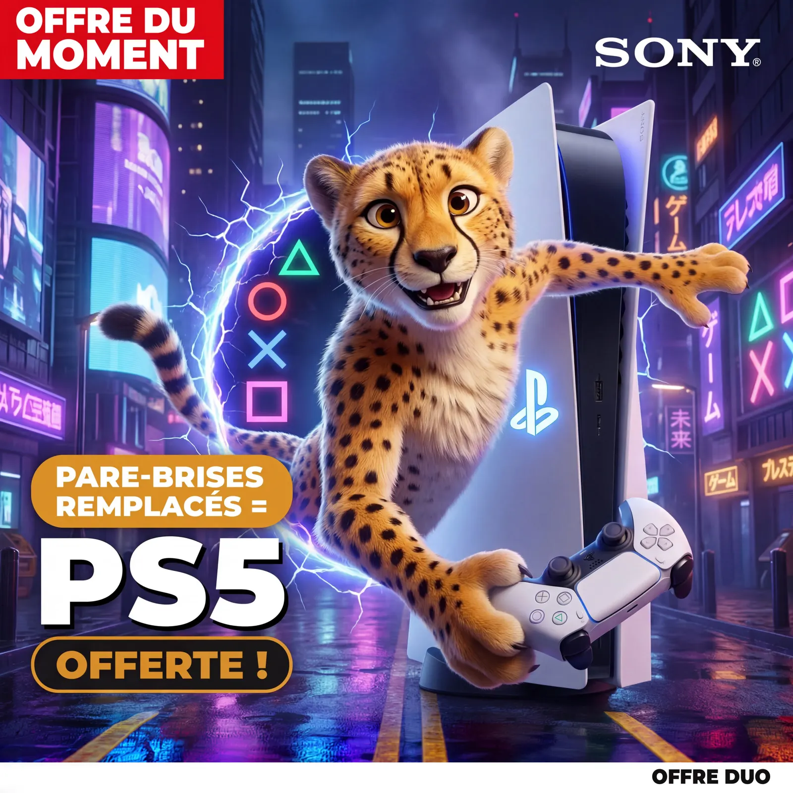 PlayStation 5 offerte par GoGlass